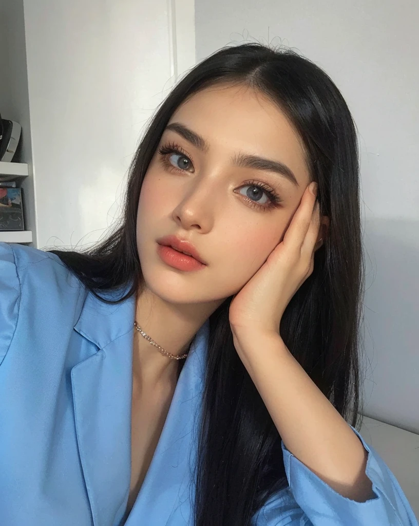 a beautiful young woman, (best quality,4k,8k,highres,masterpiece:1.2),ultra-detailed,(realistic,photorealistic,photo-realistic:1.37),HDR,UHD,studio lighting,ultra-fine painting,sharp focus,physically-based rendering,extreme detail description,professional,vivid colors,bokeh,portrait,dark fantasy,dramatic lighting,chiaroscuro,cinematic,moody,atmospheric,highly detailed face and eyes,long eyelashes,intricate hairstyle,elegant dress,ornate jewelry,fantasy forest background,glowing magical effects