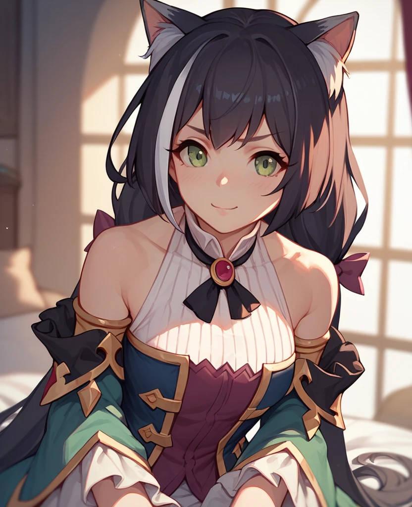 ,Princess Connect,Perfect Cal,Cat ear,Black Hair