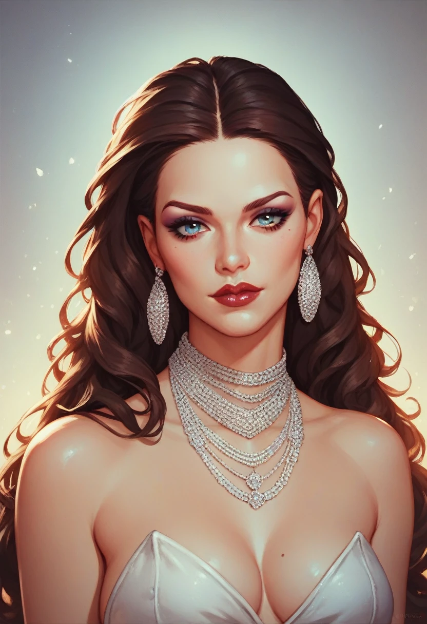 a beautiful girl posing, detailed portrait, detailed face, beautiful blue eyes, long lashes, beautiful lips, elegant hairstyle, photorealistic, 8k, high quality, masterpiece, professional photography, fashion shoot, elegant dress, revealing outfit, sensual, sophisticated, seductive, alluring, glamorous, stunning, captivating, charming, graceful, attractive, high-end, high-fashion, editorial, classy