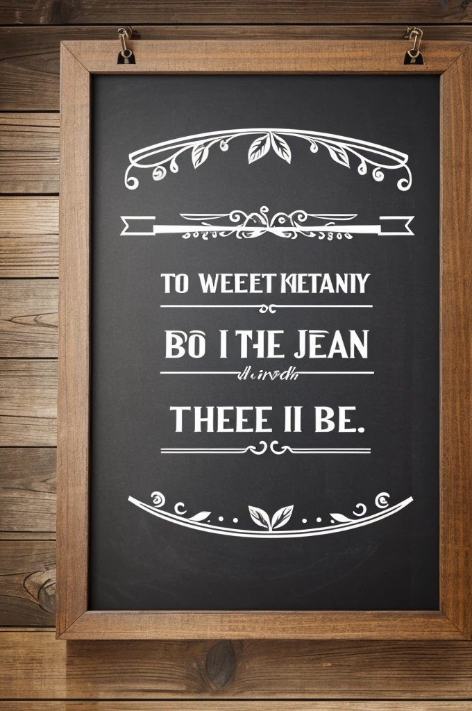 A board is to be made on which it is written sweet Journey