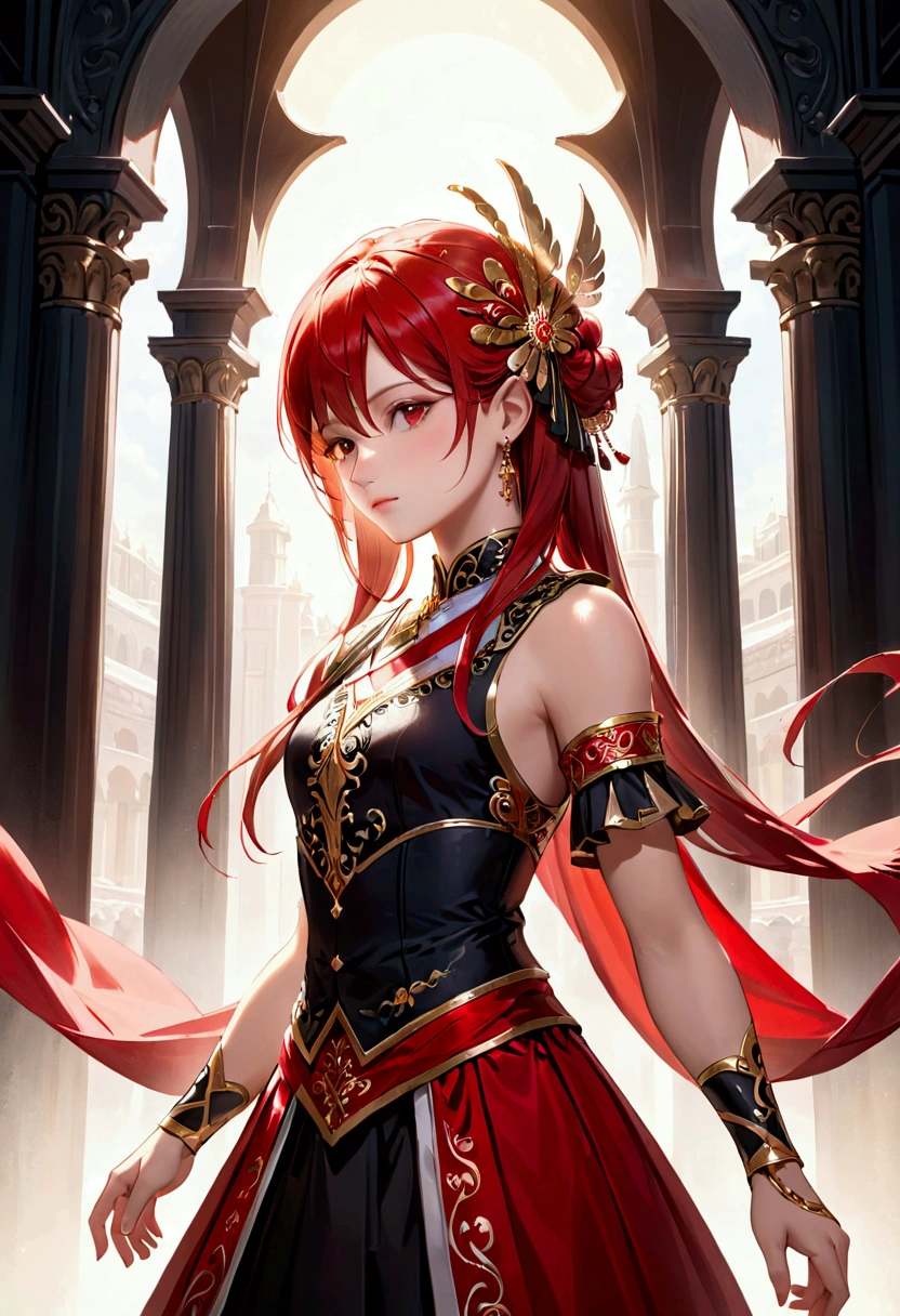 female half red banda