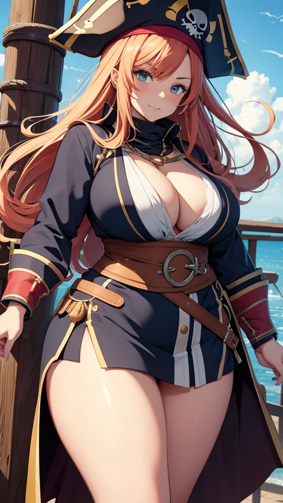Plus size anime pirate