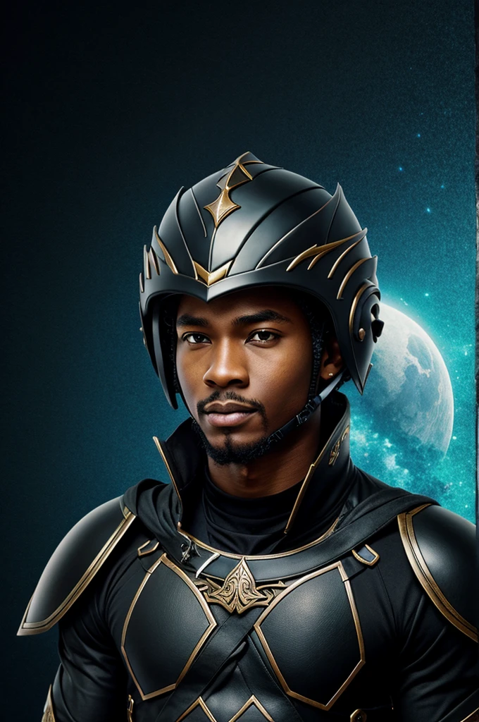 anime,black,Male,Wear an enchanted helmet