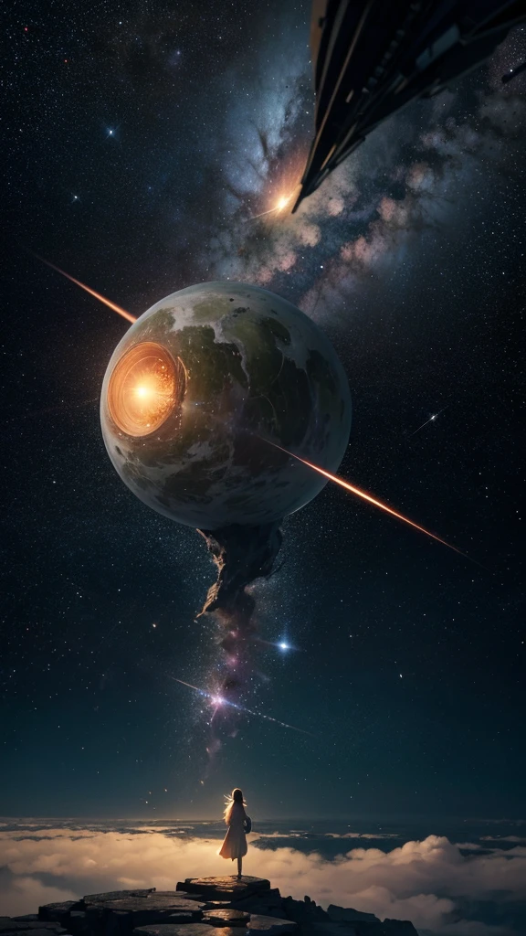 《The story of a drop of water》Prologue
In the endless abyss of the universe,I,As an insignificant drop of water,float quietly,Surrounded by vast darkness and stars。I的存在,It's like the most inconspicuous moment in the universe,But it also carries the original mystery and power of the universe。自I有意识的At that moment起,I便知道,I的旅程,It will be a spectacular epic that takes you through time and space。
Chapter One:The beginning of the universe,意识觉醒
“嘀嗒——”这是I第一次听见自己的声音,Seems extra clear in the endless silence。I环顾四周,Except it's dark or dark,但I的内心深处却涌动着一股莫名的力量,It's a desire for the unknown,An exploration of existence。I意识到,Yourself is more than just a drop of water,It's also a person who has consciousness、A living organism capable of thinking。
As the universe expands and evolves,I穿梭于星辰之间,It has witnessed the formation and destruction of galaxies,Black hole engulfment and release。I感受着宇宙的脉搏,Resonates with everything。On this long journey,I学会了聆听,Listen to the sound of the universe,Listen to your heart's cry。
Chapter 2:Interstellar drifting,The years have flown by
I don't know how long it's been,Maybe tens of millions of years,Maybe it's an eternal moment,I遇到了第一颗行星——一颗蔚蓝的星球,It is covered with green vegetation and a blue ocean。At that moment,I被深深吸引,As if I had found my destination。I围绕着它旋转,Feel its warmth and vitality,My heart is full of longing and desire。
However,As a drop of water,I无法直接触碰那颗星球,只能继续I的Interstellar drifting。in these long years,I见证了无数星球的诞生与消亡,The emergence and extinction of life。Every encounter and separation,都让I更加珍惜那份对蓝色星球的向往。
Chapter III:Tears of life,Bai Baizhou的眼
终于,The wheel of fate is spinning again,I再次来到了那颗蓝色星球的上空。This time,I不再是旁观者,而是以一种的方式融入了这个世界——I变成了一滴泪,落在了一个名叫Bai Baizhou的男孩眼中。
Bai Baizhou,An ordinary and extraordinary boy,His eyes were full of curiosity and desire for the world。当I成为他眼中的一滴泪时,I仿佛也拥有了他的视角,Start watching the world through his eyes。I看到了战争的残酷与无情,I saw the sweetness and bitterness of love,I saw the warmth and strength of family,I also saw the existence of exploitation and injustice。
Chapter Four:战争与和平的见证
在Bai Baizhou的眼中,I见证了无数次战争的爆发与结束。There was a lot of artillery fire、硝烟弥漫的场景让I心惊胆战,Those innocent lives died in the flames of war,让I深感悲痛与无奈。However,Under the haze of war,I也看到了人们对和平的渴望与追求。They use their own way,Whether it's a fight or a negotiation,They are all trying to find an end to the war、The path to rebuilding one's home。
Chapter V:The sweetness and bitterness of love
love,It's one of the most beautiful feelings in the world。在Bai Baizhou的眼中,I看到了的甜蜜与浪漫。Couple makes vows to their lovers under the moonlight,Walking hand in hand for a long time。Their smiles are so brigheems to light up the whole world。However,Love isn't always flawless。I也看到了分离与背叛的痛苦,Those former Hai Sai Shan League fell apart under the impact of reality。But even so,The power people still believe in,Willing to do everything for that sincere feeling。
Chapter Six:The warmth and strength of family
Affection,It is an integral part of everyone's life。在Bai Baizhou的眼中,II saw the warmth and strength of family。A parent's selfless devotion to their children、兄弟姐妹之间的深厚情谊……这些都让I感到无比的温馨与感动。In the face of difficulties,Family is like a beacon,Light the way forward;In the face of setbacks,Family is like a solid fortress,给予I们无尽的力量与勇气。
Chapter VII:残酷与剥削的反思
However,The world is not just beautiful and warm。在Bai Baizhou的眼中,I也看到了残酷与剥削的存在。Those who do whatever it takes for profit、那些被与剥削的弱势群体……他们的遭遇让I深感愤怒与不平。I开始思考,Why is there so much injustice and suffering in this world?为什么I们不能共同创造一个更加美好、A just world?
CHAPTER VIII:寻找答案的旅程
随着Bai Baizhou的成长与经历,I也开始了一段寻找答案的旅程。I试图通过他的眼睛观察这个世界,Understand the operating laws and internal logic of this world。I开始关注社会热点、Participate in charity activities、Exchanging ideas with different people... in the process,I逐渐明白了许多以前无法理解的事情。Turns out,Why is there so much injustice and suffering in this world,It's because of people's mentality、There are many problems with value orientations and social systems。And if you want to change this world,就需要I们每一个人都付出努力与行动。
epilogue:一滴水的启示
如今的I,It's no longer the drop of unconscious water it used to be。I通过Bai Baizhou的眼睛看到了这个世界的多样与复杂、Beauty and suffering。I深知自己虽然微小却也有着不凡的力量。因为I相信每一滴水都能汇聚成海洋、Every power can change the world。In the days to come,I将继续与Bai Baizhou同行,用I们的眼睛去观察这个世界、用I们的心灵去感受这个世界、用I们的行动去改变这个世界。愿I们都能成为那滴能够汇聚成海洋的水珠、Be that ray of light that can illuminate the dark!
