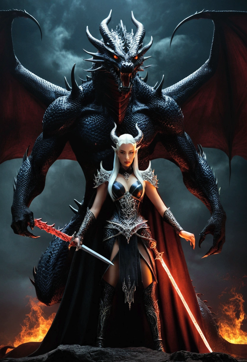 Lord of Darkness and Lady Dragon