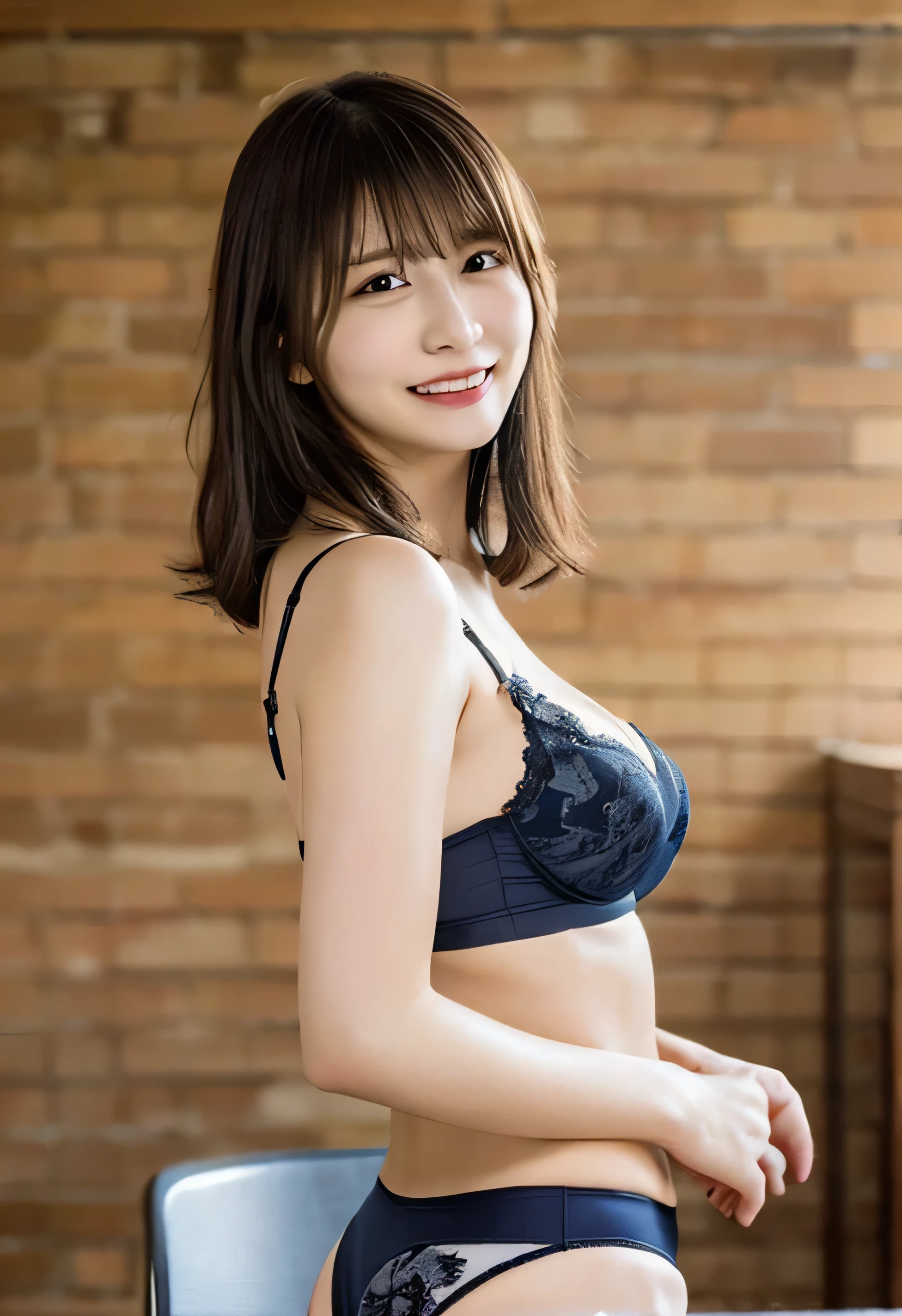 (Show off your breasts、Luxurious silk floral bra and floral panties、Getting naked:1.4).(Elegant hairstyle、Braid only the bangs、Tied up hairstyle、Photo from the waist up:1.4).One Girl,、(Put your hands on the desk and stick your butt out、office、Natural G-cup breasts、Cute beauty, Delicate girl:1.3), (24-years-old:1.3),(Smiling with teeth showing、Cute smiling eyes、Cute loose perm、(Fluffy hair、Loose perm、Braid only the bangs:1.4)Braid only the bangs、Fluffy hair、Medium Short Hair、Round and ample breasts、Curved waist、Photo from the waist up:1.4)
Very beautiful eyes, (underwear:1.3), (G-cup big breasts:0.5), Brown eyes, Parted bangs, Light brown hair,
, A face of ecstasy、(The expression of ecstasy、A face of ecstasy:1.0),
, (masterpiece, Highest quality, Super detailed, Detailed face, 8k)