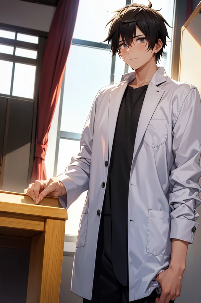 Japanese student style,,cool,,,A refreshing, athletic man,Still a virgin,,,boy,,,boys,,,Tall,My,Spiked Hair,charm,Slim figure,24-years-old,,The male protagonist is,,With a confused look,,,,,Yeah.？why!?,,whyだ!?,,(Complete castrationされた:1.3),(Complete castration:1.3),(To a man who has failed miserably in becoming an adult man),,Castrated male,,,Male end,,Super manly is slowly declining,,Sexual sensations rise,,Body modification,Absurd,Daytime,Smooth,Skin texture,Functional beauty,shine,,,Breeze,A speck of dust,Natural light,face,hand,eye,blush,tears,,,Saliva,,,Accuracy,,Ultra correct,Biological,Excellent detailed anatomy,4K,8k,Highest quality,Male Focus,,Depth of written boundary,Character Portrait,Black Hair,Punctuality,
