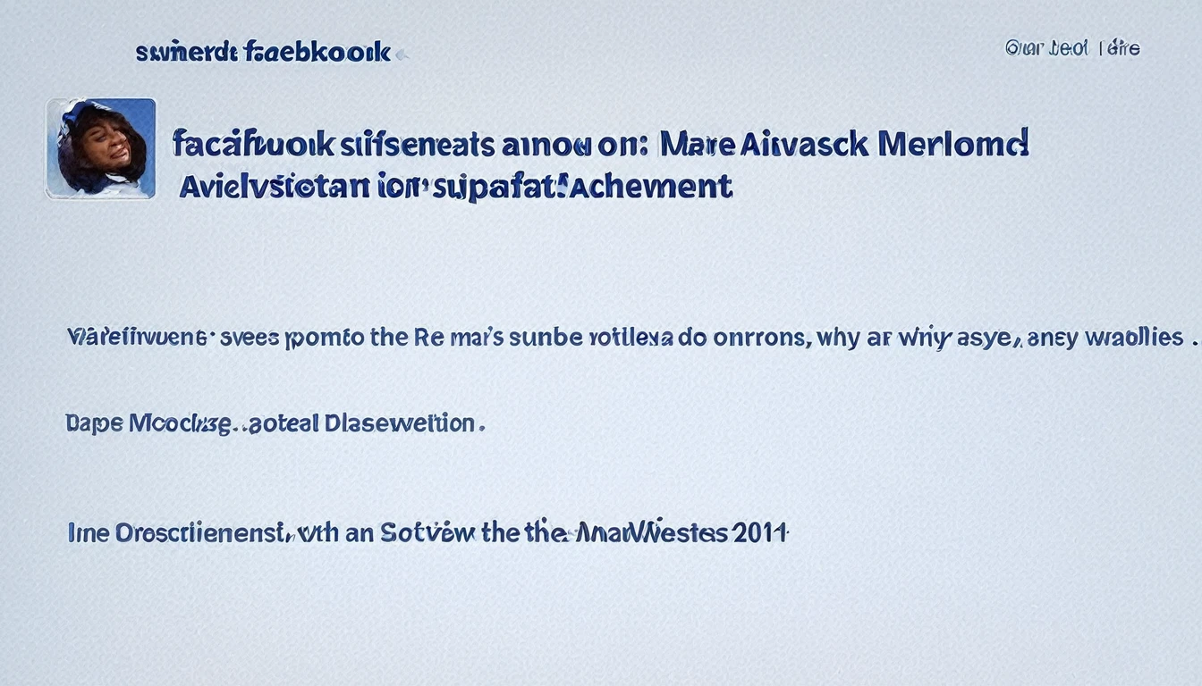 phone photo posted on Facebook of [significant achievement]