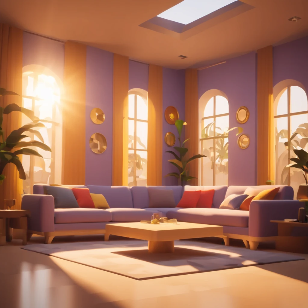 JaxAmazing , living room with sofa facing forward with the sun illuminating the room 