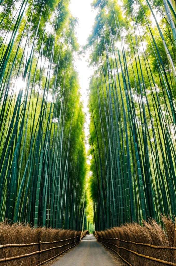 Vintage Bamboo forest