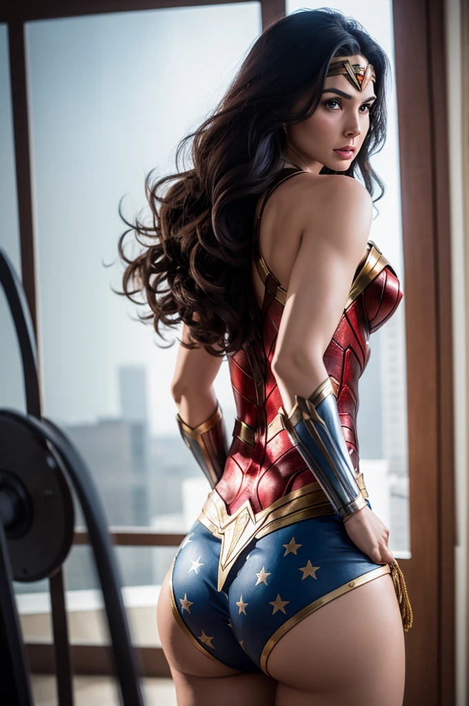 Photo of Wonder Woman with a big ass