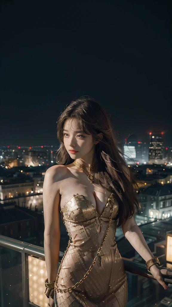 (masterpiece:1.3) , (perfect anatomy:1.2) , 32k UHD resolution, (best quality:1.2) , RAW, vibrant, (realistic photo:1.2) , (professional photography:1.2) , (highly details:1.2) , depth of field, (beautiful woman:1.2) , (Celestial Elegance Ensemble:1.2) , (Galactic-inspired Fabric Patterns:1.1) , (Starlight Sequin Embellishments:1.2) , (Extravagant Moonlit Train:1.1) , (Celestial Halo Headpiece:1.2) , (Ethereal Glow Fabric:1.1) , (Abstract Constellation Embroidery:1.1) , (Luxurious Nebula Palette:1.2) , (Stellar Runway Pose:1.1) , (Cosmic Atmosphere:1.2) , Korean fantasy. Make the backround look like the outer space.