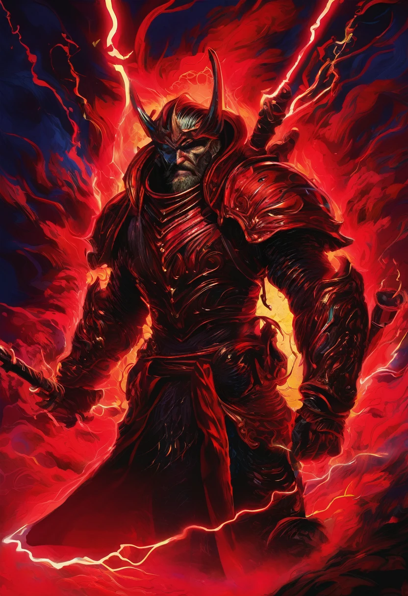 painting-like, martius_red storm sinister war [:style of vincent van gogh and leonardo da vinci:0.4] ral-black light
