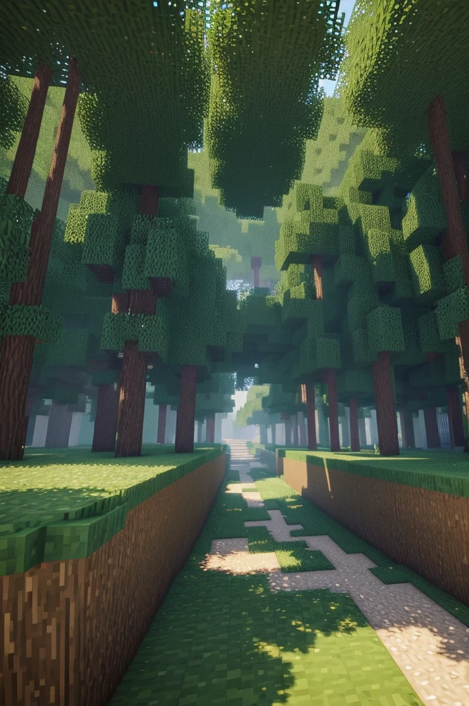 Floresta do Minecraft