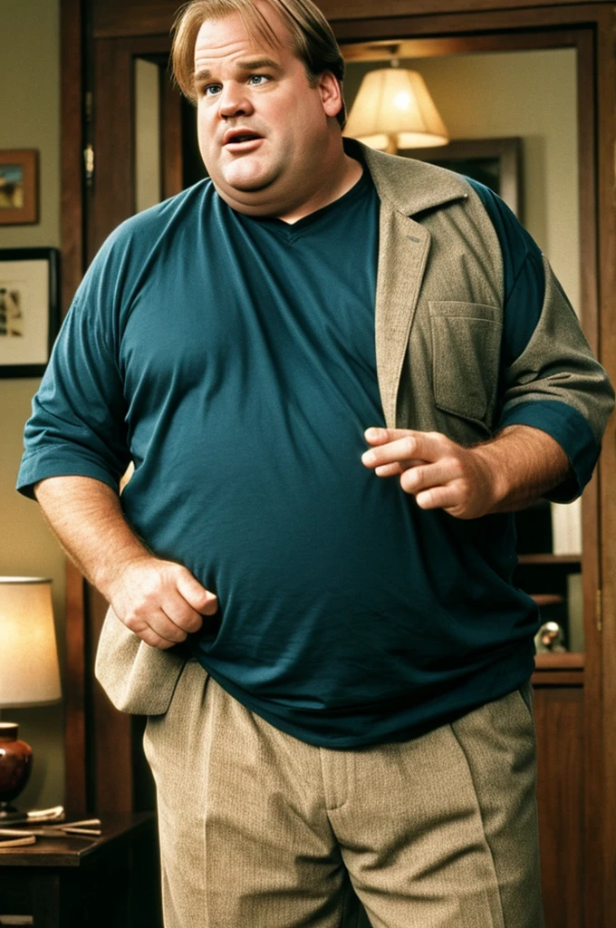 Old Chris Farley.