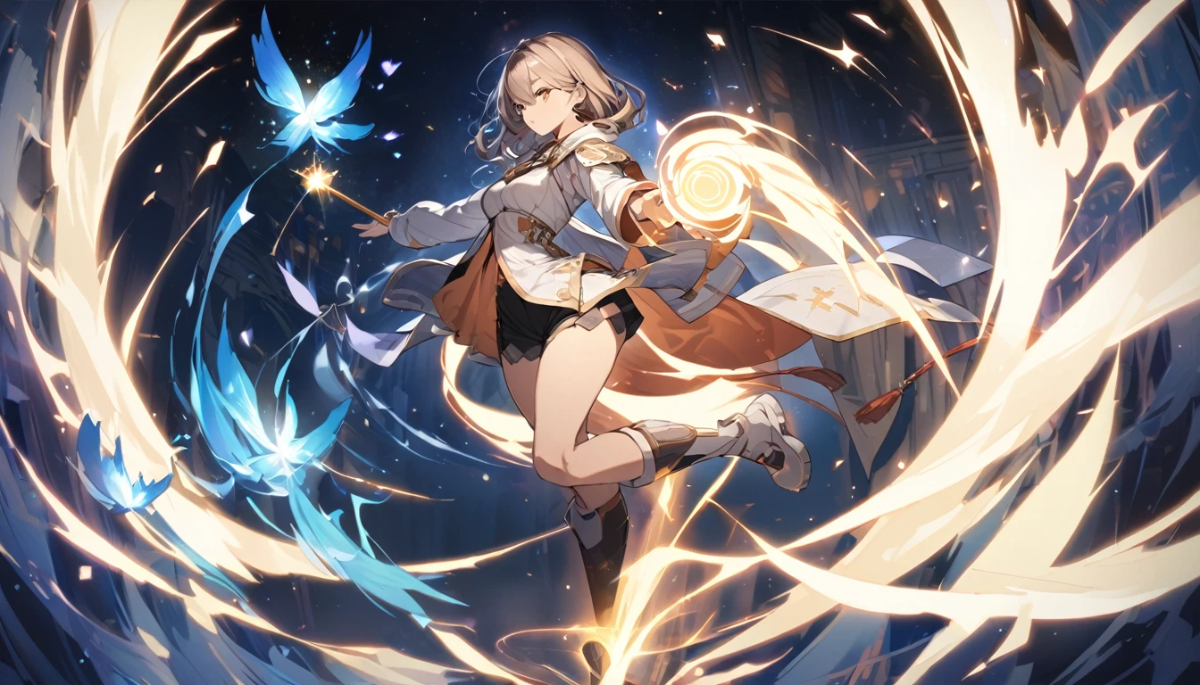 by the wide, Whole body, thighs, magic,