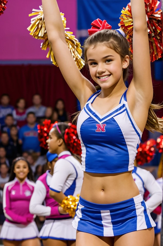 Big  teen cheerleader
