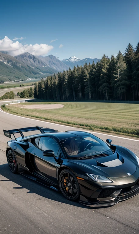 Gorgeous V12 Dynamic Aero Car