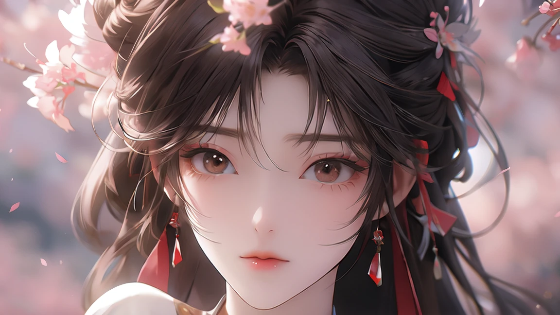 (masterpiece,ultra-detailed,best quality:1.5),(8K,CG,illustration:1.4),(perfect-composition,detailed beautiful face,Clean skin,photographical skin,shiny skin,shiny hair, photographical hair,ultra detailed eyes,shaved,uncensored,ultra detailed background:1.2),(petite girl:1),,cowboy shot S4kur4,see-through,cherry blossoms dress,sleeveless,cherry blossoms,spring