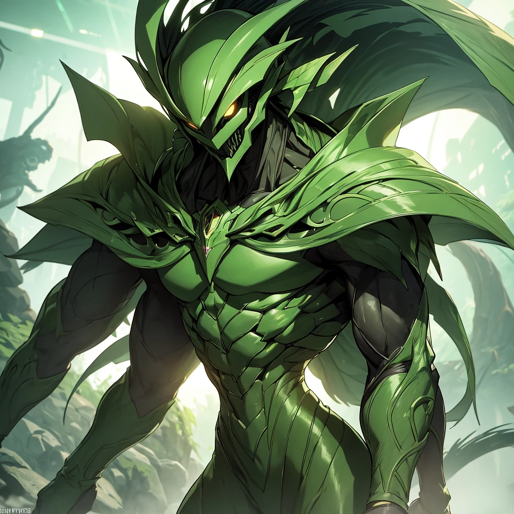 make an alien rpg enemy race, de pele verde, your skin must be ugly, enjoy monster, masculine, naughty man.