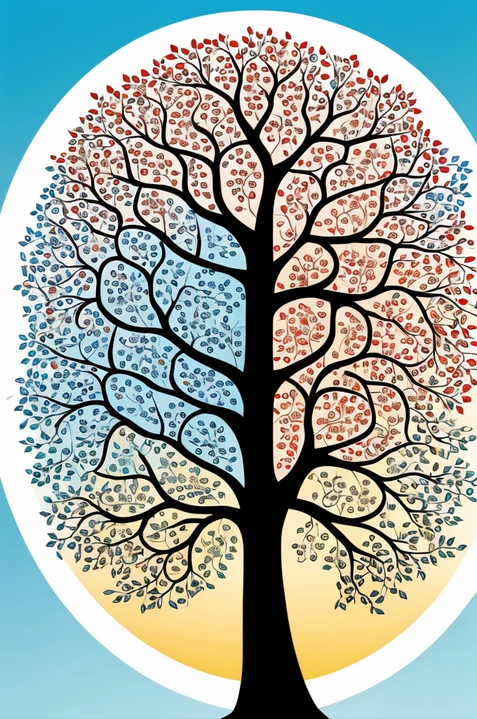 One way to represent family information would be through a family tree.. Symbols such as circles for women and squares for men can be used.. Circles and squares can be colored to indicate whether the person is colorblind or not., For example, red for color blind and blue for non-color blind.