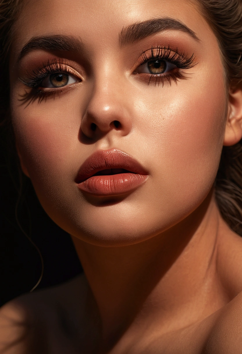 realistic detailed 1girl, beautiful detailed eyes, beautiful detailed lips, extremely detailed face, longeyelashes, young sensual woman, voluptuous feminine body, naked erotic pose, intimate sexual act, overweight man, chiaroscuro lighting, dramatic shadows, warm color palette, cinematic composition, photorealistic, 8k, high quality, masterpiece