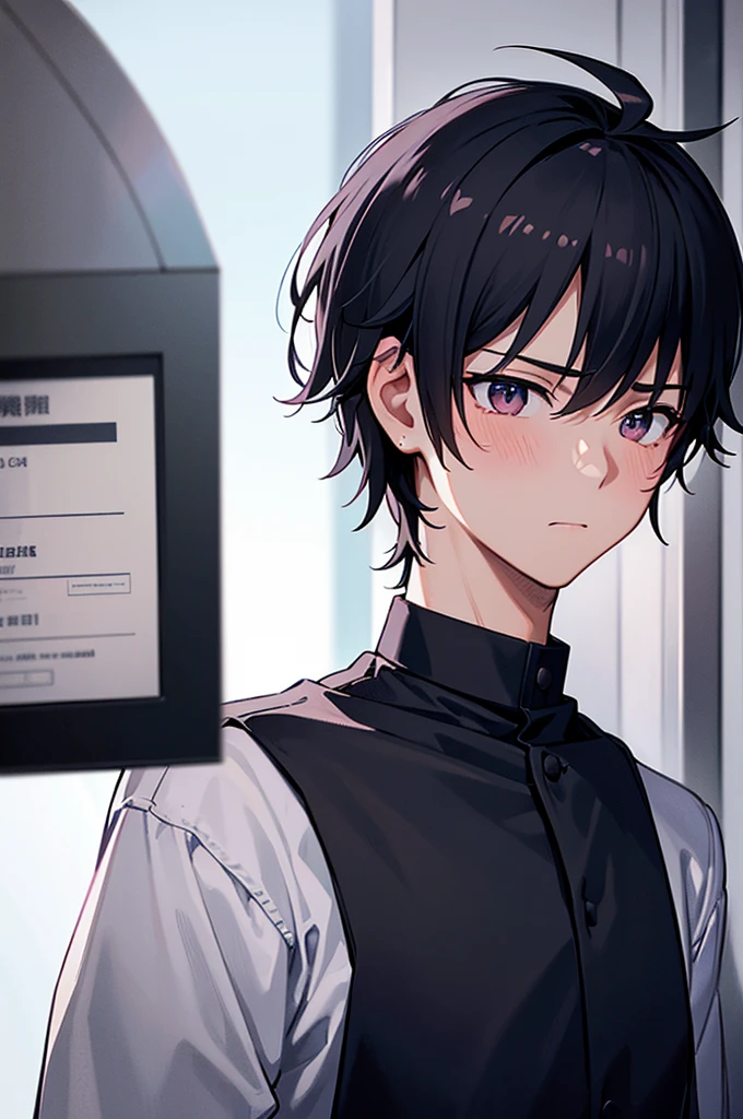 Japanese student style,,cool,,,A refreshing, athletic man,Still a virgin,,,boy,,,boys,,,With a confused look,,,,,why!?why!?,,Myの男が盗られた,(Sudden castration in everyday life:1.3),(Complete castration:1.3),A major failure in becoming an adult male,,Castrated male,,,Male end,,Super manly is slowly declining,,Sexual sensitivity rises sharply,,A man was captured,Body modification,Absurd,,Tall,The male protagonist,My,Spiked Hair,charm,Slim figure,19.9 years old,,Smooth,Skin texture,Functional beauty,shine,Breeze,A speck of dust,Natural light,face,hand,eye,blush,tears,,,Saliva,,,Accuracy,,Ultra correct,Biological,Excellent detailed anatomy,4K,8k,Highest quality,Male Focus,,Depth of written boundary,Character Portrait,Black Hair,Punctuality,Boy-centered,A boy who is popular with girls becomes a boy who is popular with guys,
