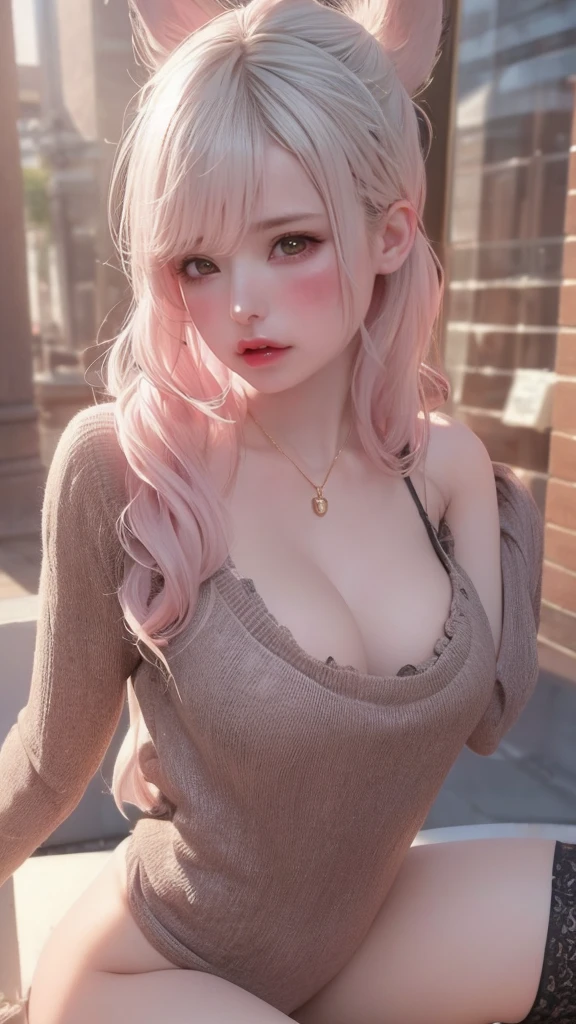 (random porn pose),(Thin type:1.8),(big breasts),(random hairstyle),(Highest image quality,(8k),ultra-realistic,best quality, high quality, high definition, high quality texture,high detail,beautiful detailed,fine detailed,extremely detailed cg,detailed texture,a realistic representation of the face,masterpiece,Sense of presence),sweater,tight mini skirt,stockings,Engineer boot