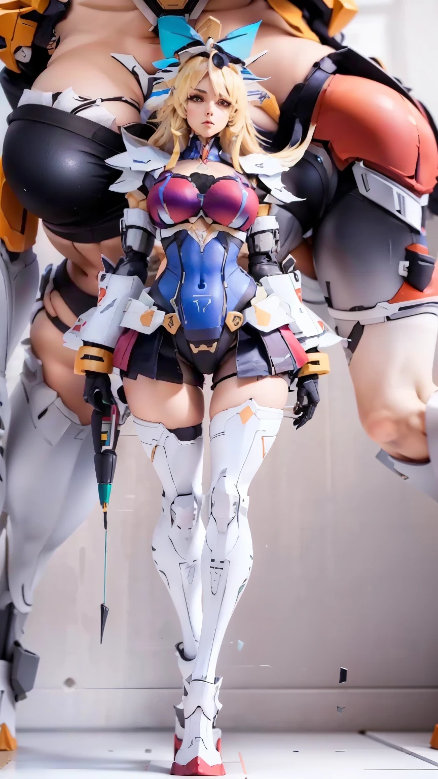 (A female:1.5), It is also a female Yingzhao, (Technologie:1.5), above, The ultra-wide-angle lens captures the image of her beautiful and ethereal wings on the ionosphere launching a super-high-speed charge and leaping。Her front half is distinctly feminine, Tall sexy body,possessed, (K cup giant coconut tit chest:1.4), Has(Narrowed small brute waist 5.5), Butterfly cross, (Long legs;1.4), The embedded interface of the bent female metamorphosis part of the back half of the body is at the hip position of the front half of the body, Translucent fluid flowing from the (Narrowed sternum:1.4), The upper end begins to embed the chest cavity of a woman in the shape of a bent dog style at the back of the beautiful woman's body/lower back/Ventral transverse。Then there are the sexy beauty's upright hips,(Her entire body has been completely female and replaced by a female body:1.4), Mechanized armor covers the legs with knee-shaped anti-joints and feet, And these parts are highly anthropomorphic, This makes her legs graceful and slender, Her legs exploded in length proportions and was slender and toned, Under the legs are skinny white feet dressed in Skyscraper Heels, Use Midjourney's advanced stroke tools and color palettes, as well as texture packs, model packs, and texture tools,Concentration, Include