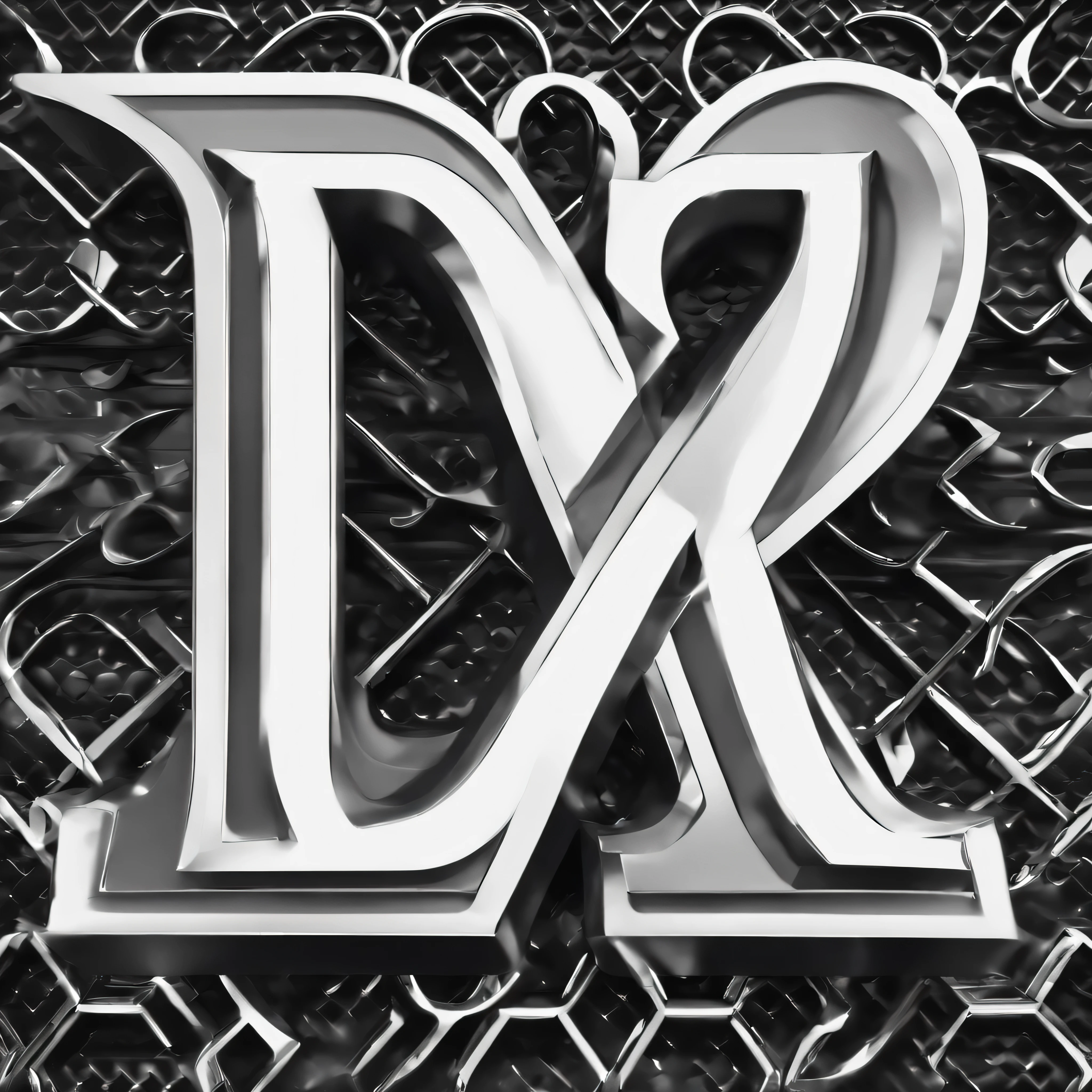 Make a logo with the letters A, D, It is, S hip-hop style