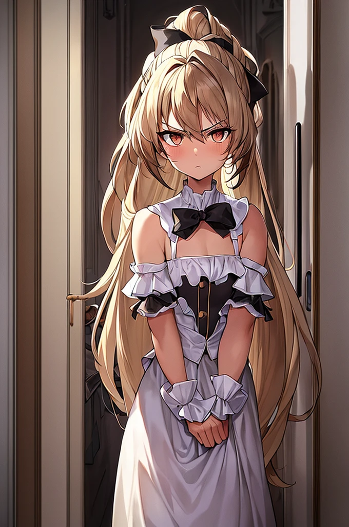 masterpiece, best quality, absurdres , perfect anatomy , Kuo Shenlin ,long hair, bright hair color, cameltoe ,(((fellatio))), nsfw ,(((penis))),1girl, 1boy,(((busty))),show off nipple ,cum on tongue , (((bukkake))) , Lace , girl trembling with sexual climax ,steam, Lustrous skin, Dramatic light , ((see through)) , black lingerie , lily