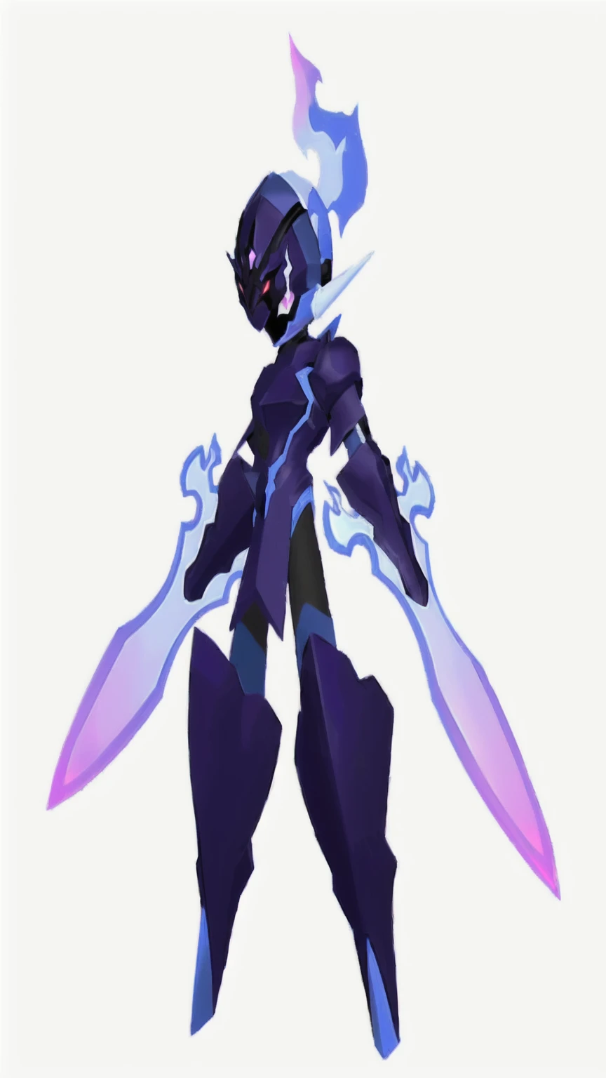 there is a cartoon picture of a man with a sword, style of duelyst, this character has cryokinesis, katana zero video game character, cyber fight armor, sleek glowing armor, style of ghost blade, darkness aura, glowing black aura, black shiny armor, anime robotic mixed with organic, humanoid form, intricate glowing mecha armor
