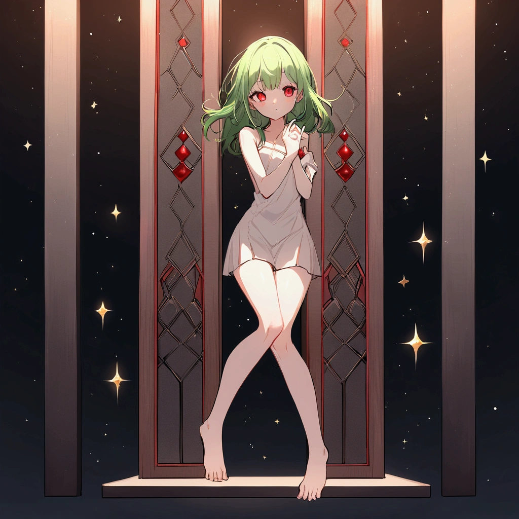 ((Лучшее качество)), ((шедевр)), (подробный), loli, naked, small breasts