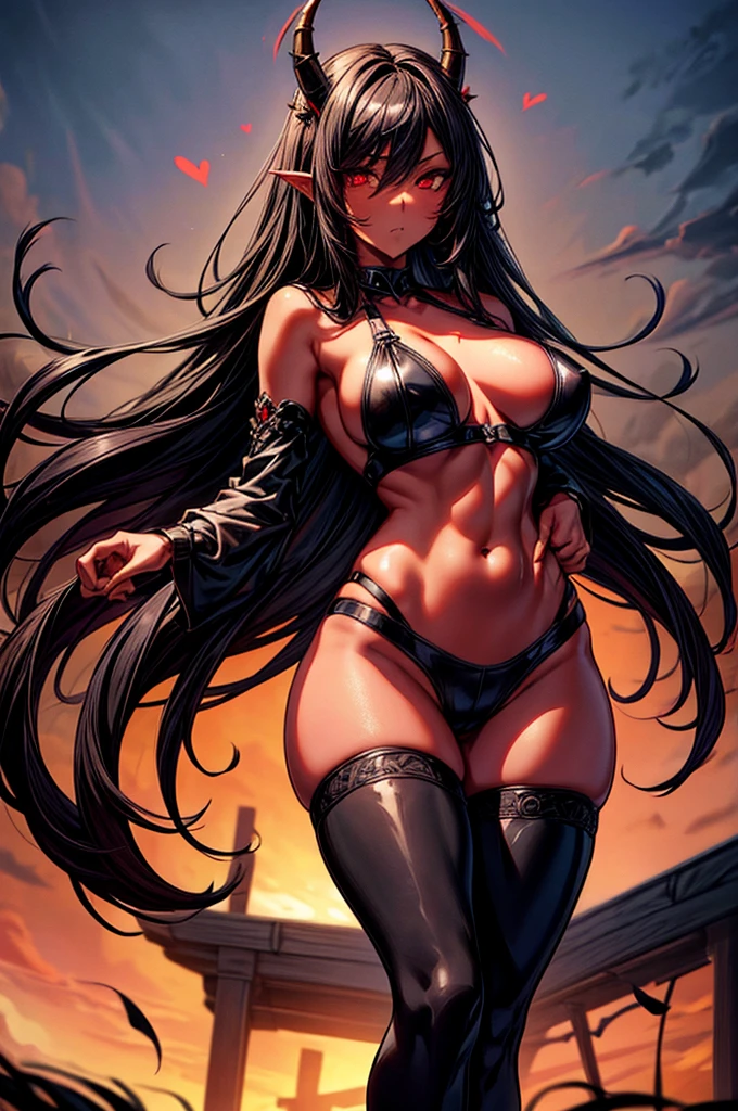 1female， old，Huge breasts， no headwear，独奏， loki，A desert，Red ancient clothing， Pornographic exposure，Skysky，the night，  She has long flowing black hair， Bare genitalia，Bigchest， From the front side， curlies， ，mostly cloudy sky，（（（tmasterpiece），（Very detailed CG unity 8K wallpaper），best qualtiy，cinmatic lighting，detailed back ground，beatiful detailed eyes，Bright pupils，（Very fine and beautiful），（Beautiful and detailed eye description），ultra - detailed，tmasterpiece，）），facing at camera，A high resolution，ultra - detailed），standing on your feet，Very long hair，legs are open，Emotive expressions，Open-mouthed，Chest sagging，nakeness， Bulge，Expose the genitals，revealing breasts，Camel toes，with no underpants，extremely large bosom，Extremely colorful，Most detailed，fully body photo，The face is well lit，NOWAI