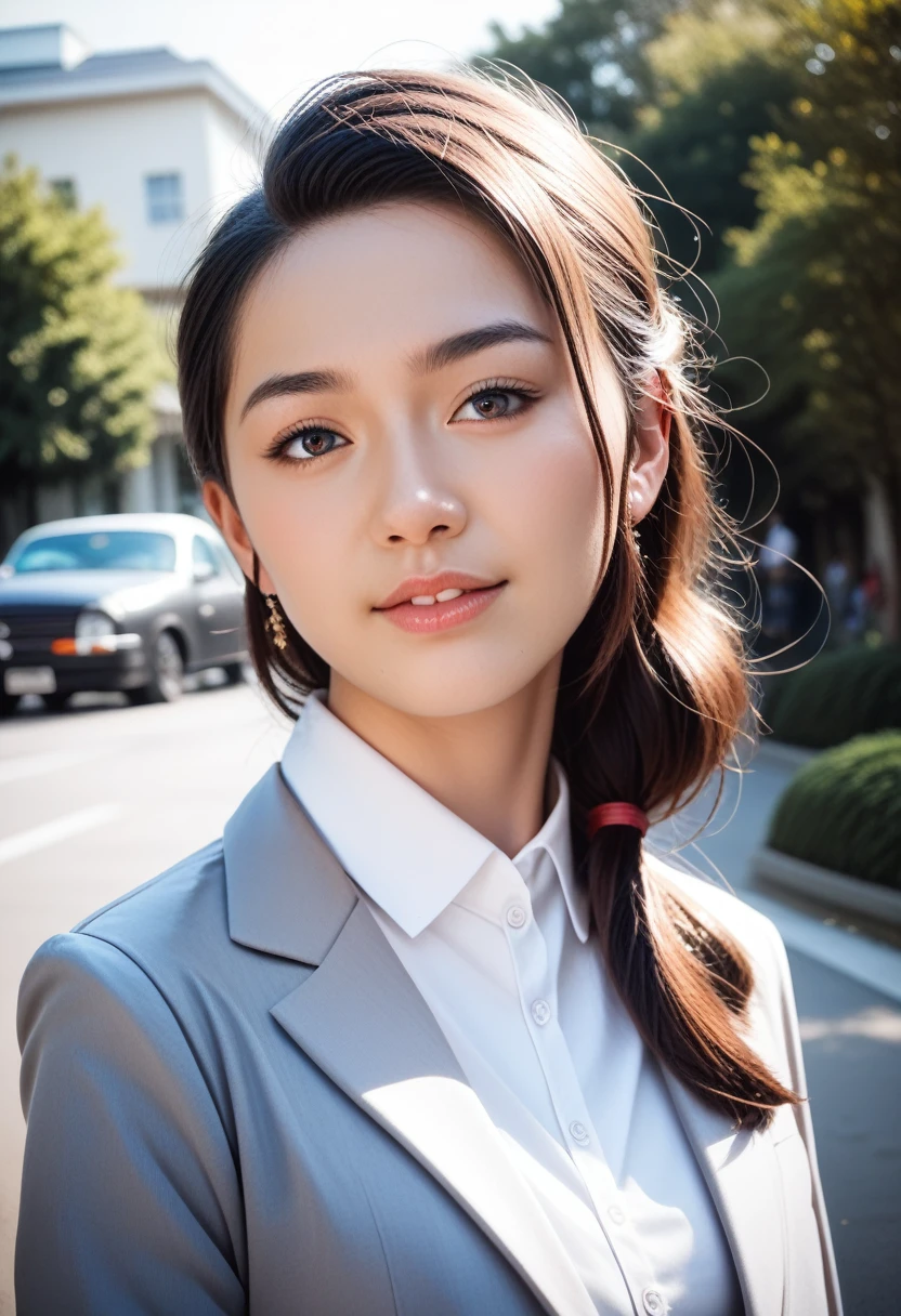 8k, raw photo, best quality, masterpiece, realistic, photo realistic, clear, professional lighting, beautiful face, best quality,ultra high res, realistic japanese beautiful, Super detailed, 1girl, outdoor,