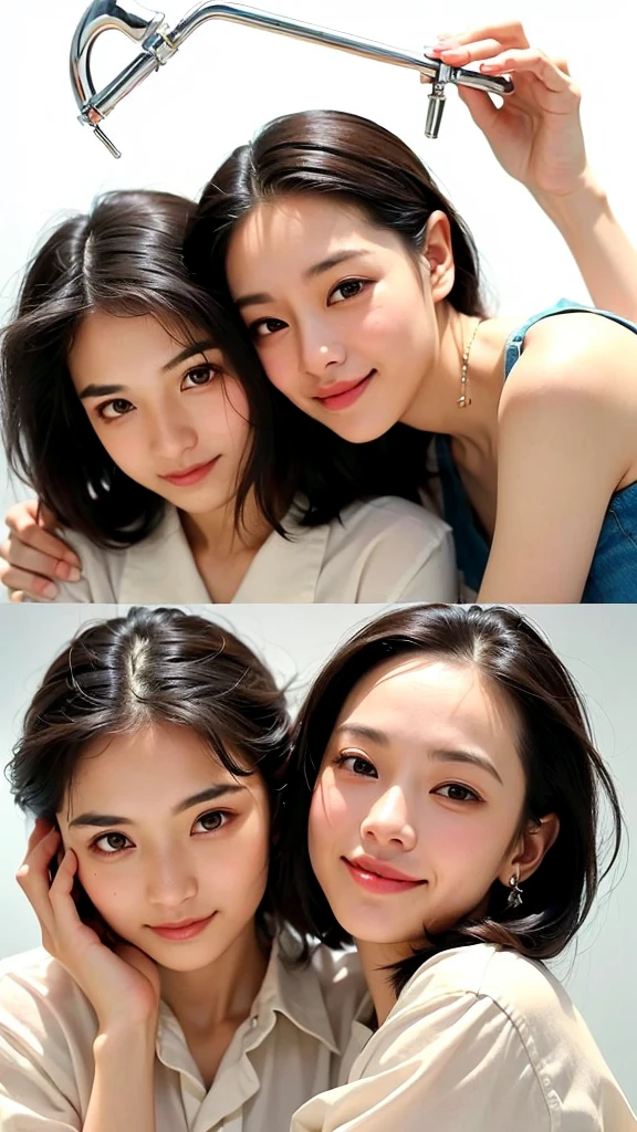(1 woman:1.99)、(Wide forehead、Very short hair、Very small amount of hair、Forehead、Fuji frame:1.1)、Sunburn、、Naughty、Happy expression、満面のsmile、Weakness、love、I feel very comfortable alone、(pumps: 1.5),((Very sleepy、Improves skin texture,smile、Narrow eyes、Very weak eyesight、Very weak eyeliner、Eyes slightly closed、I know the shape of your head、Oval Face))、(slicked back hair:1.25)、Photographic, Raw photo, Mastepiece, Highly detailed photos, Digital SLR, Photo-realistic 1.4, Super hello nothing, Best Quality,(Hold your knees、tilting your head、whole body:1.7)