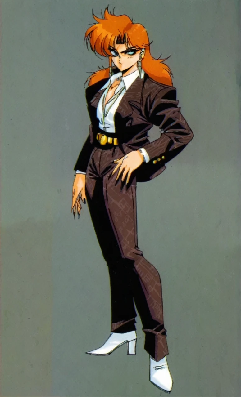 90s female mobster full body