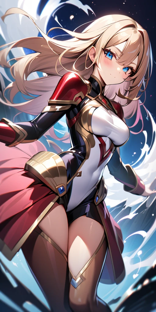 ((Highest quality、masterpiece、anime style、best quality、high resolution、8k、detailed、ultra-detailed:1.3))、Long legs、Sharp focus:1.2, Beautiful woman with perfect figure:1.4、(Smiling:1.2), double eyelid、30-year-old female、Sexy pose、((((Close your mouth、One Woman、メイド:1.5)))),The background is a different world、movement,dynamism、ファイティングポーズ