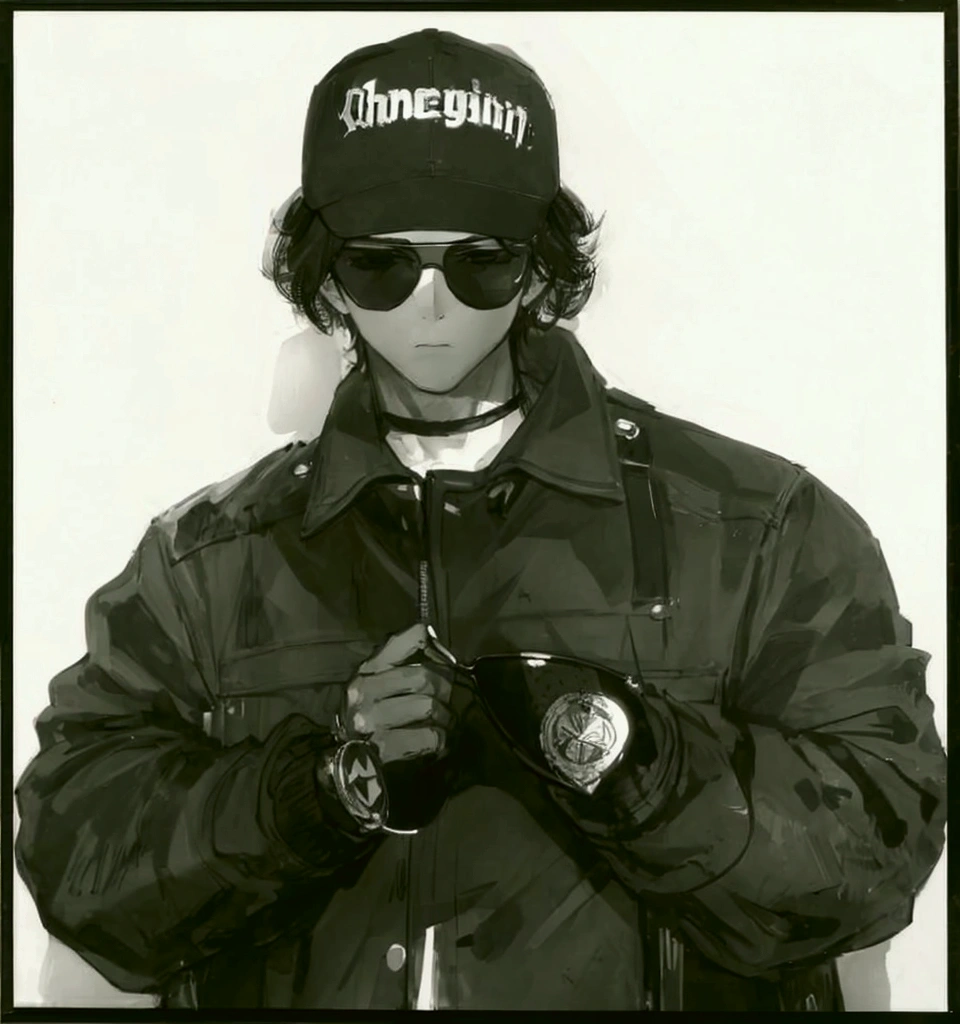 cap, sunglasses, boy