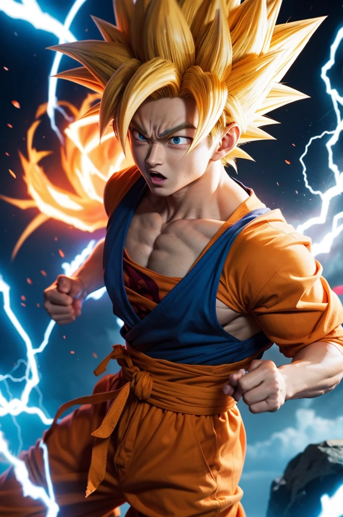 goku super sayajin 4