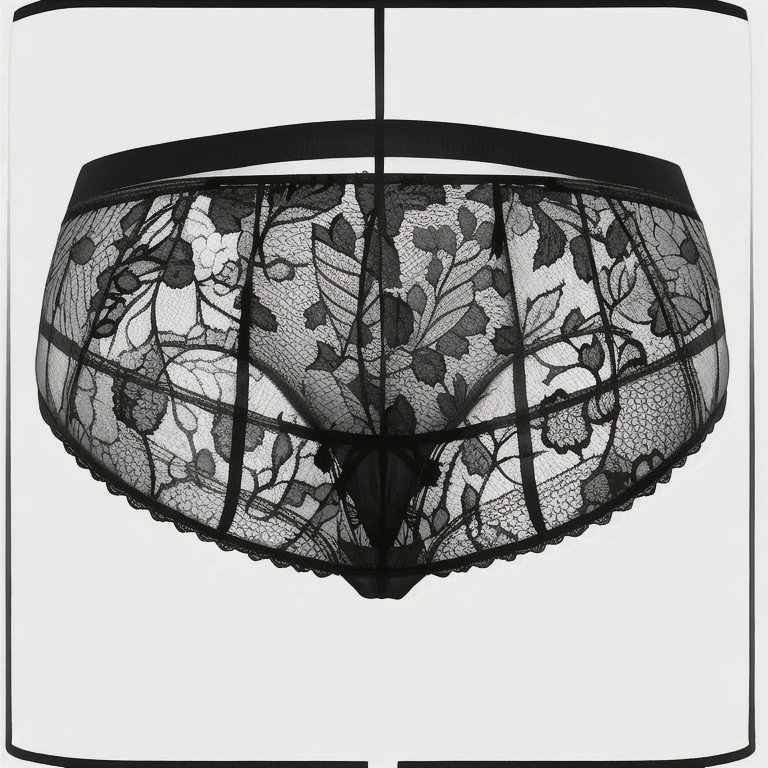(masterpiece, best quality:1.2), Men's transparent underwear, men's lace underwear, men's erotic underwear, men's thong, men's crotch pants, highest quality, masterpiece, 8k