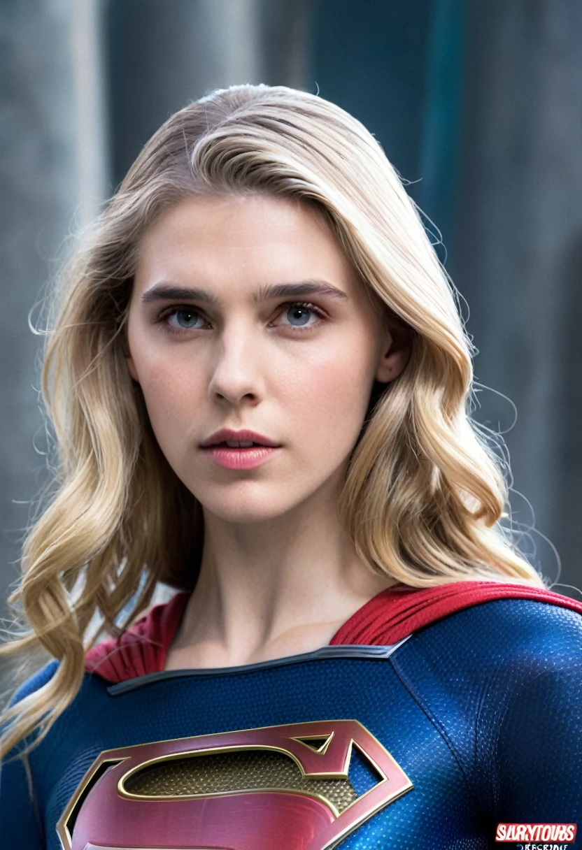 (((Extreme close-up of a beautiful woman with part of her head shaved))) Gaia Weiss under the mantle of the Kryptonian Kara Zor-The alias Supergirl(((With part of his head completely shaved))), long blonde hair))))(((Front Images))),(((Splash color images))),((((With part of his head shaved)))),(((Gaia Weiss under the mantle of the Kryptonian Kara Zor-The alias Supergirl))),(((Traje Man Of Steel Movie))),(((long blonde hair))),(((Traje Man Of Steel Movie))),(((Front Images))),(((With part of his head shaved)))