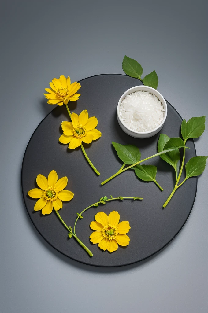LINE icon featuring balsam, moon glory, and hypericum