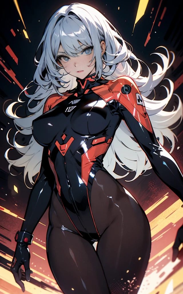 (((Adult Woman))), ((Best Quality)), ((masutepiece)), (Detailed: 1.4), (Absurd), 35-year-old adult woman with Simon Bisley-style micro thong, Genesis evangelion neon style clothing, 2-piece clothing, Long silver Hair, arm tatoo, cybernetic hands, pastel, Centered, scale to fit the dimensions, nffsw (High dynamic range),Ray tracing,NVIDIA RTX,Hyper-Resolution,Unreal 5,Subsurface Dispersion, PBR Texture, Post-processing, Anisotropy Filtering, depth of fields, Maximum clarity and sharpness, Multilayer textures, Albedo and specular maps, Surface Shading, accurate simulation of light and material interactions, Perfect proportions, Octane Render, Two-tone lighting, Wide aperture, Low ISO, White Balance, thirds rule, 8K Raw, Crysisnanosuit,loraeyes,nijistyle,pantyhose,blue eyes