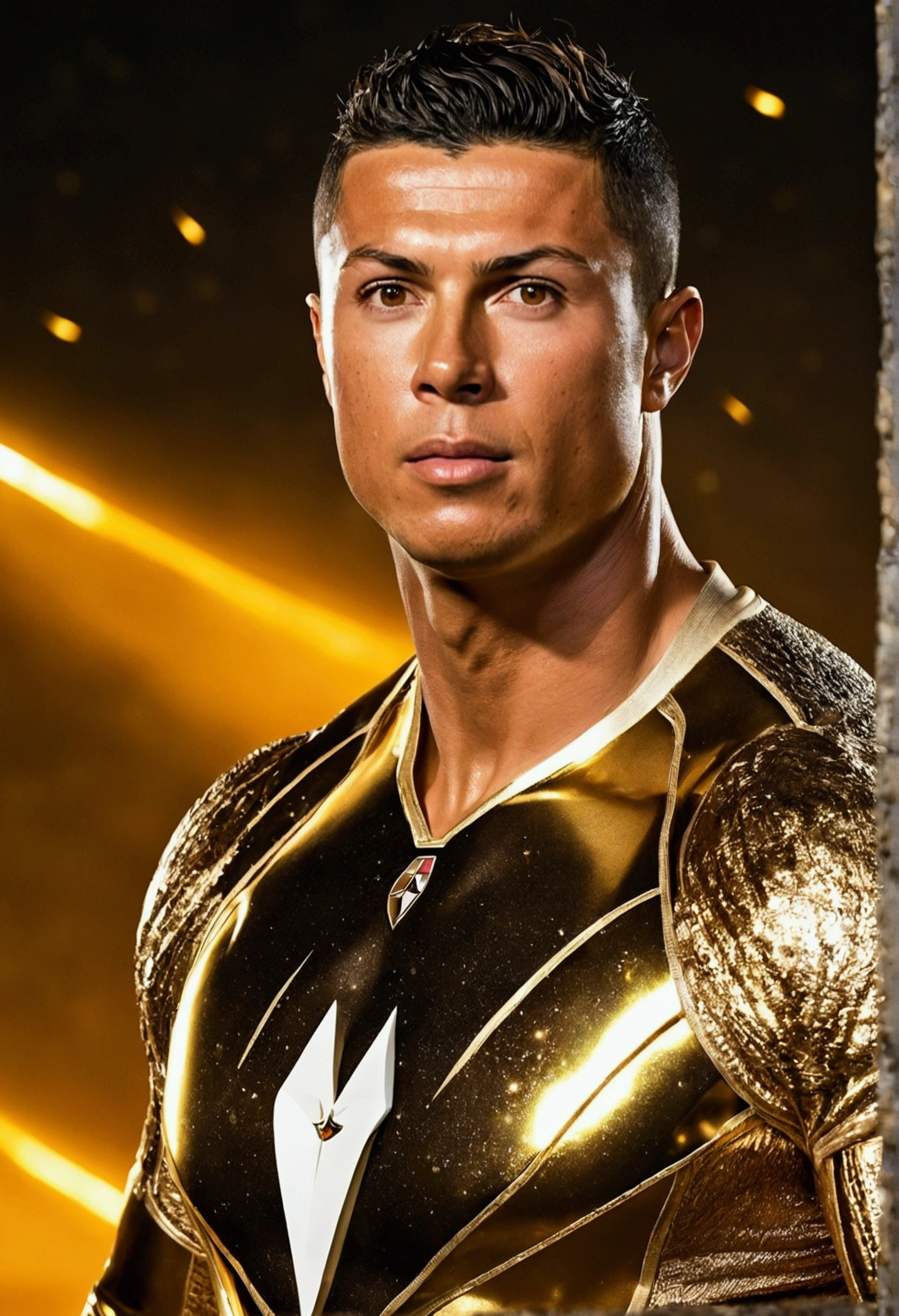 Cristiano ronaldo ganhando 7 bolas de ouro