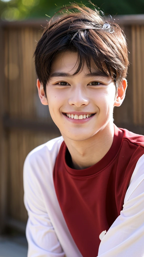 male Age 20 smile handsome