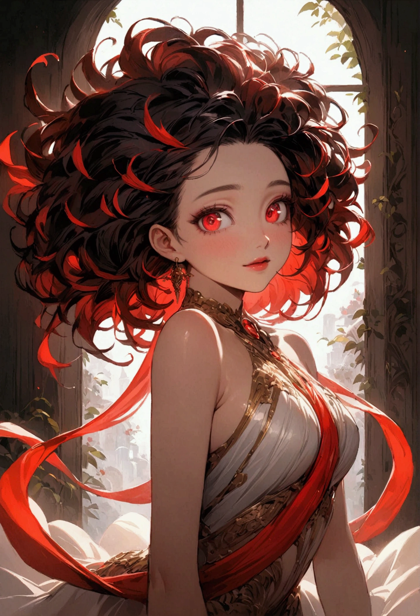 atmosphere Devil horror In a mesmerizing cascade of color and light, an enchanting anime girl Sensual sexyall blue bats candroites viewers with her ethereal beauty afro marron neon Sarada + vegeta Her delicate features are framed by cascading locks of shimmering arrepiado Short Arco íris hair, her wide, expressive eyes big red Neon radiating with emotion. A digital painting brings this stunning character to life, depicting her in intricate detail with a seamless blend of realism and fantasy. Every brushstroke and pixel showcases the artist's skill and dedication, making this image a