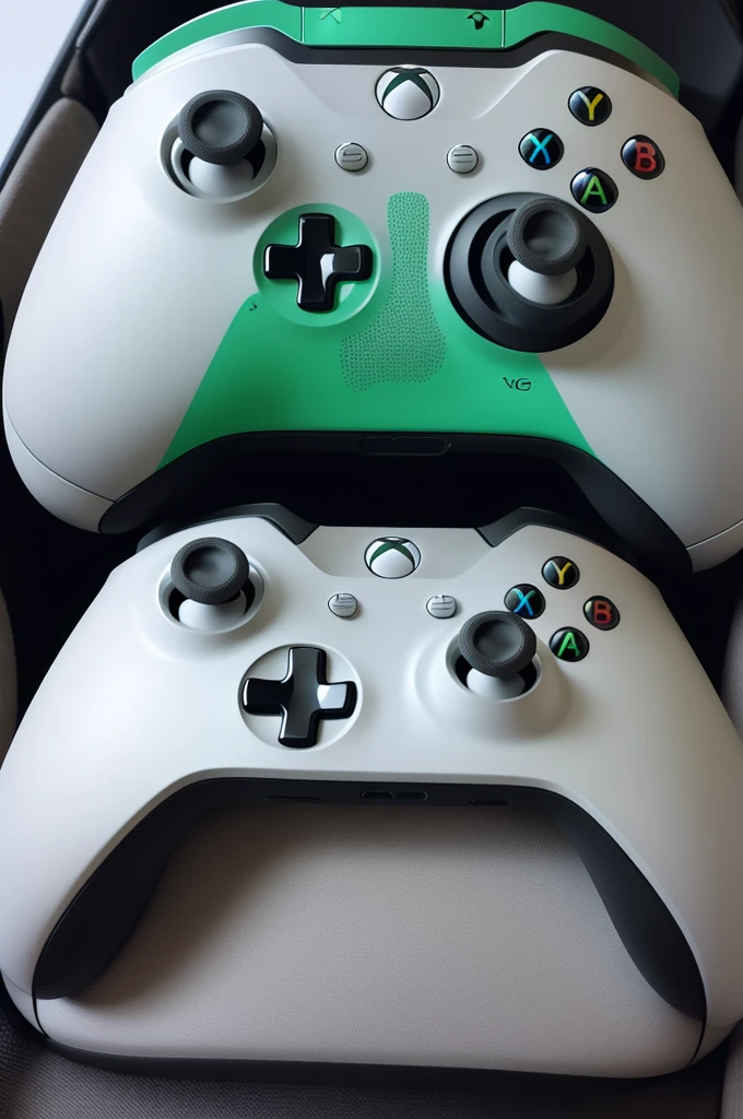 xbox controller xom the letters "m+G"