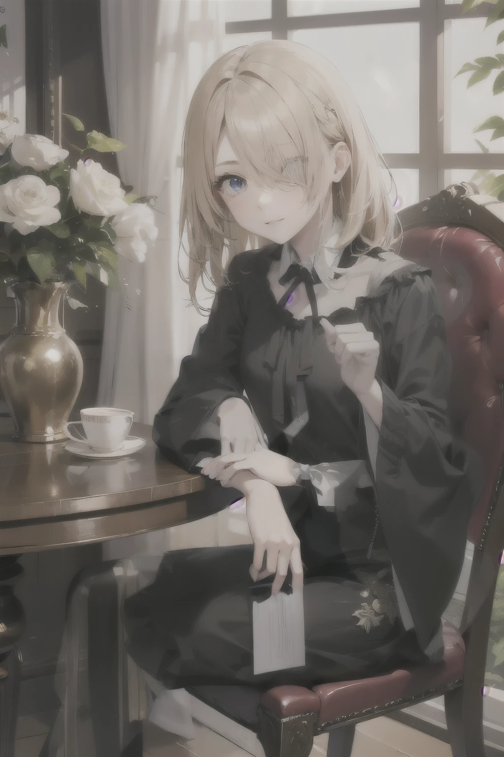 change the clothing into a dress
