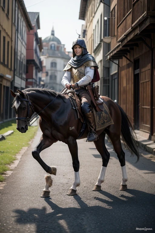create a medieval messenger 